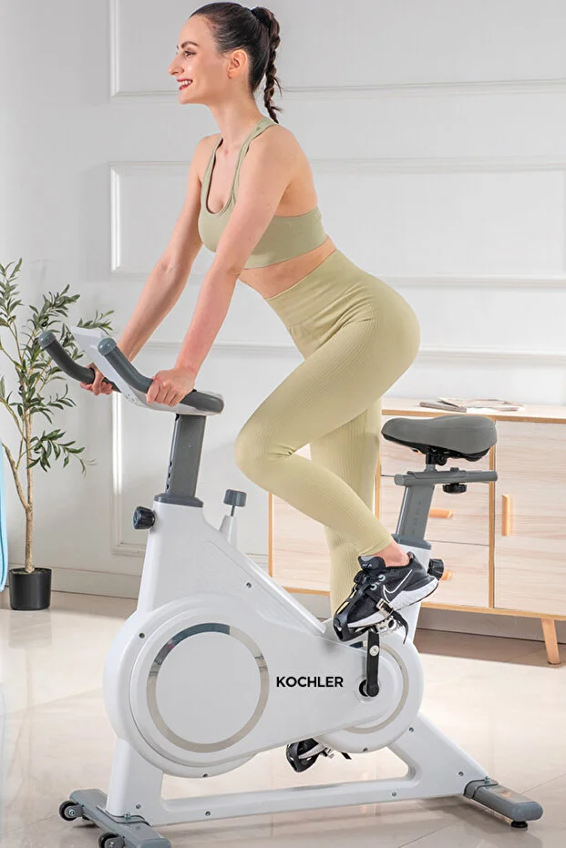 Dijital Manyetik Akıllı Egzersiz Bisikleti - Kondisyon Bisikleti - Nabız Ölçer Kondisyon Aleti